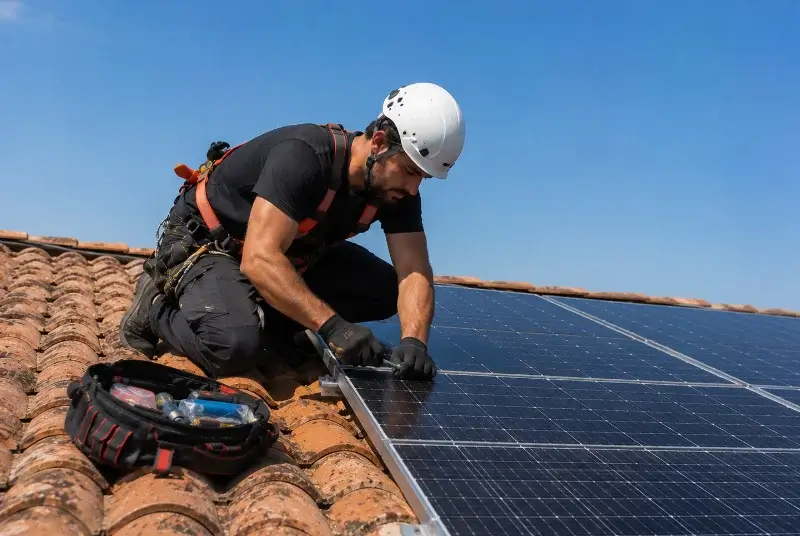 Maintenance et monitoring de panneaux solaires à Buzet-sur-Tarn